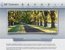 Tablet Screenshot of mfpartners.com.au